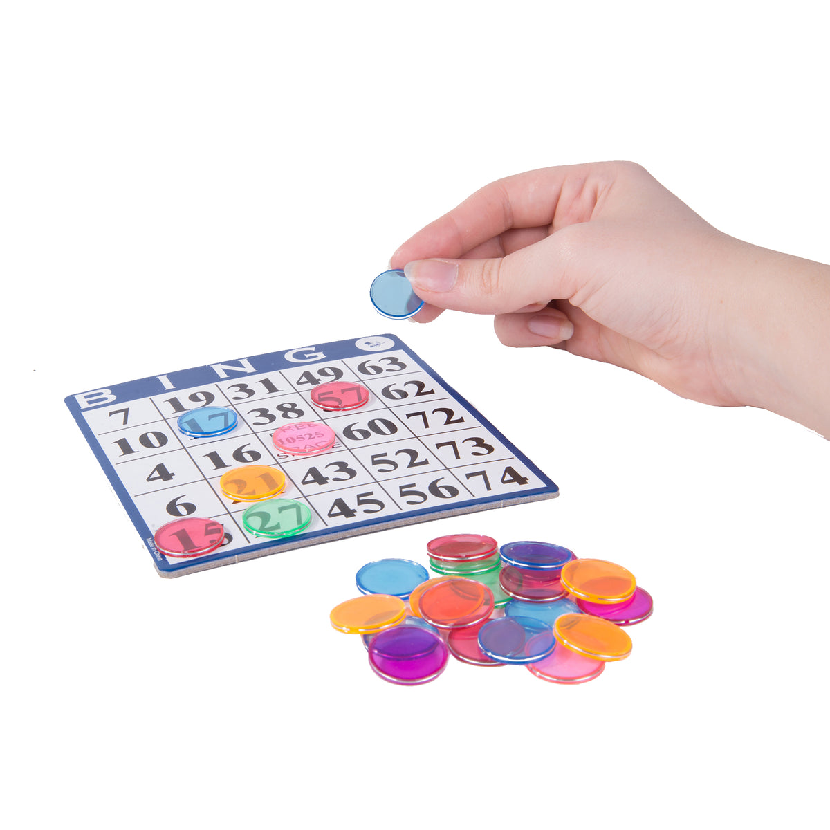 Blue Bingo Hard Cards - 18 Pack – Mr. Chips Store