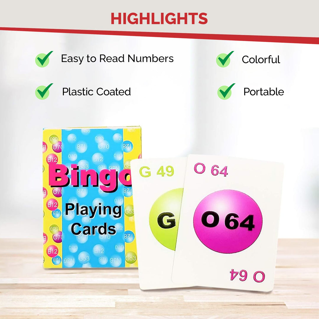 Professional Deck of Bingo Playing Cards