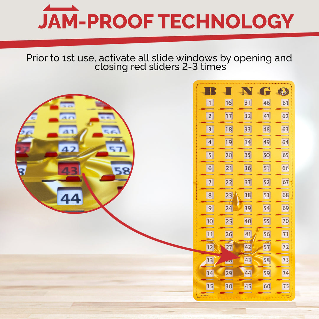 Shutter Card Masterboard - Gold Rush