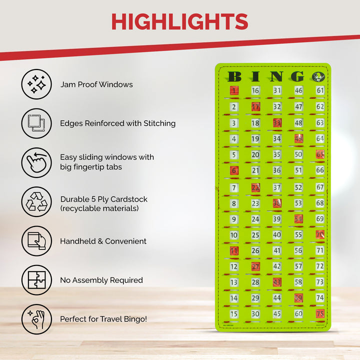 Shutter Card Masterboard - Green