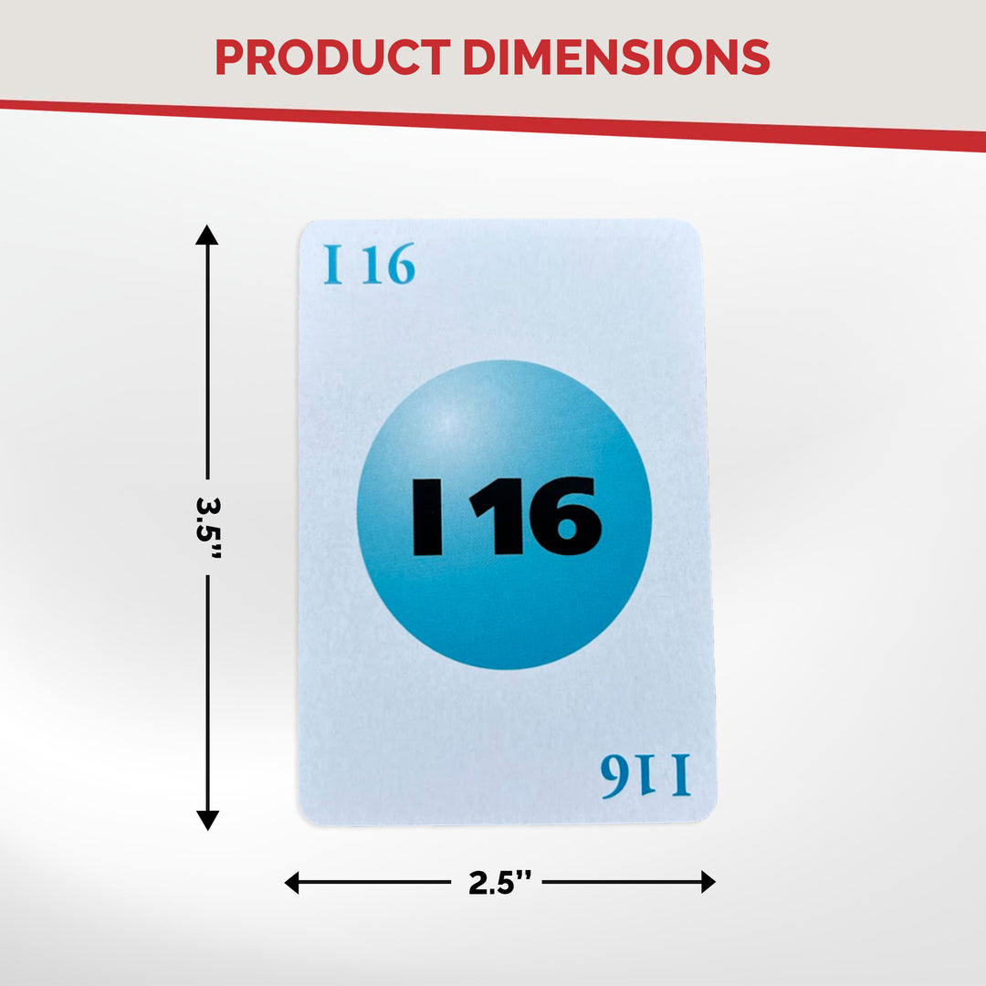 Professional Deck of Bingo Playing Cards