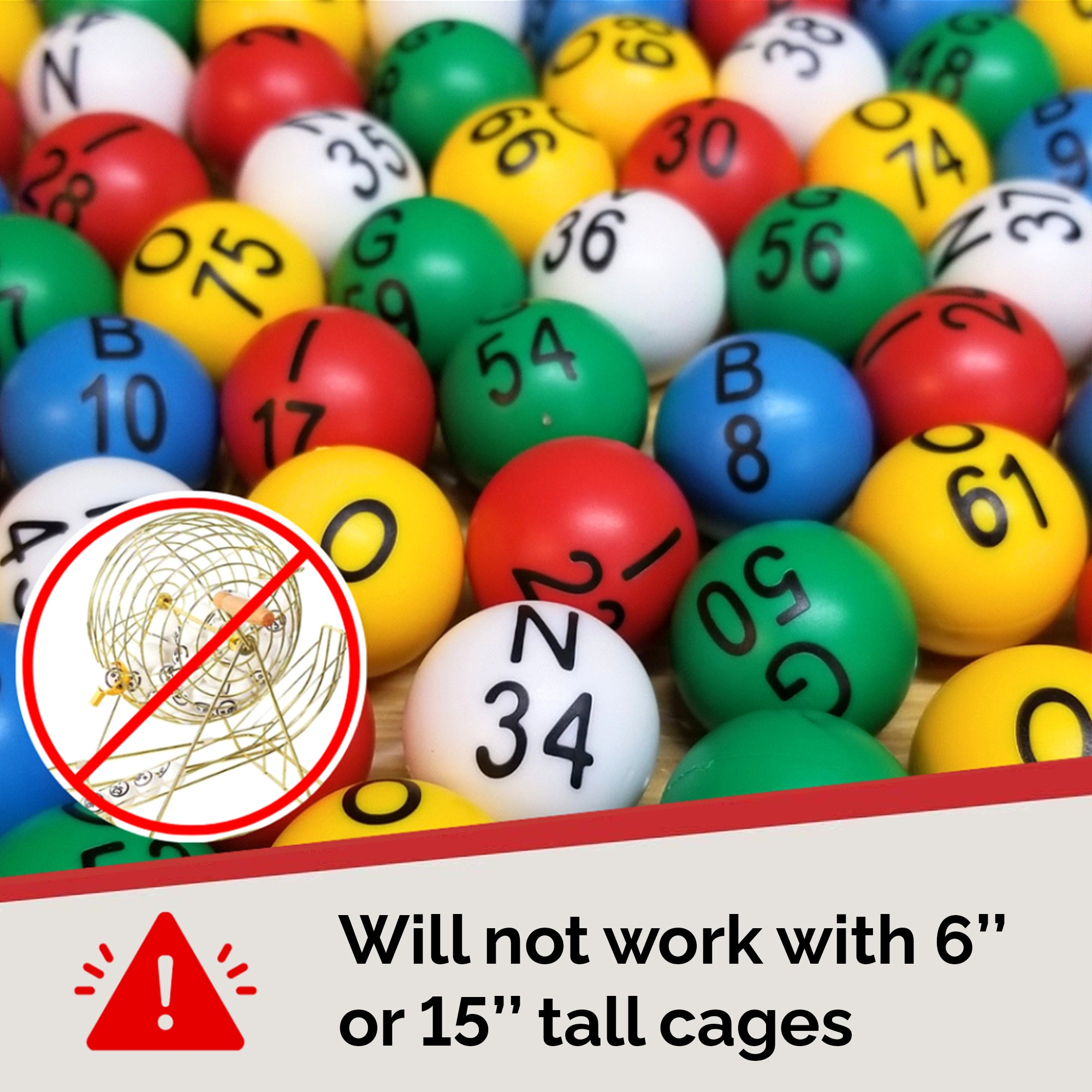 Bingo Master Board and Easy Read 7/8