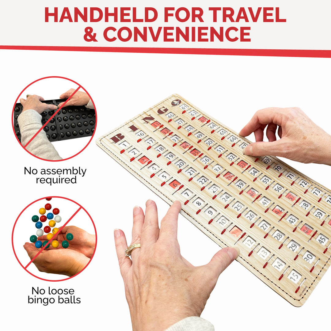 Shutter Card Masterboard - Tan Woodgrain