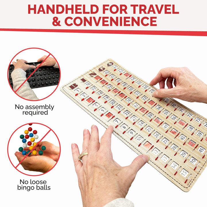 Shutter Card Masterboard - Tan Woodgrain