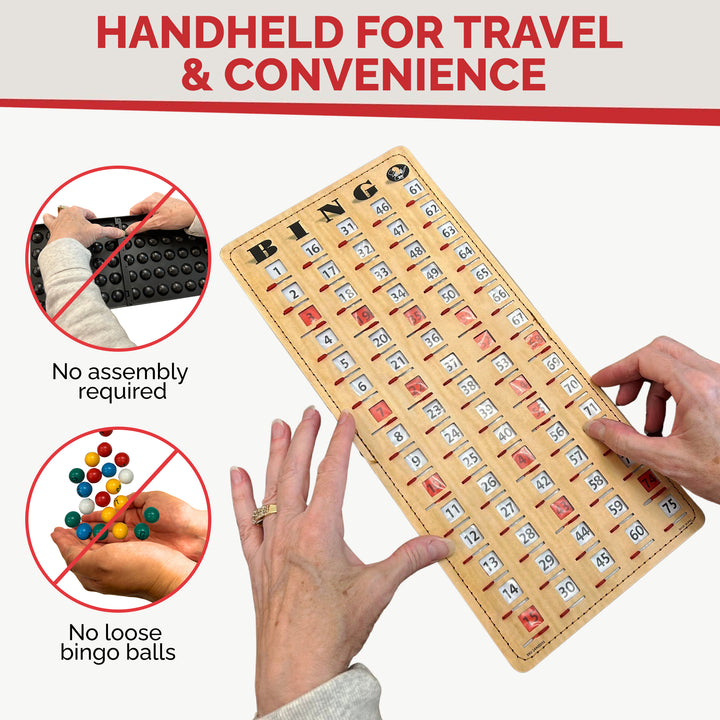 Shutter Card Masterboard - Yellow Woodgrain