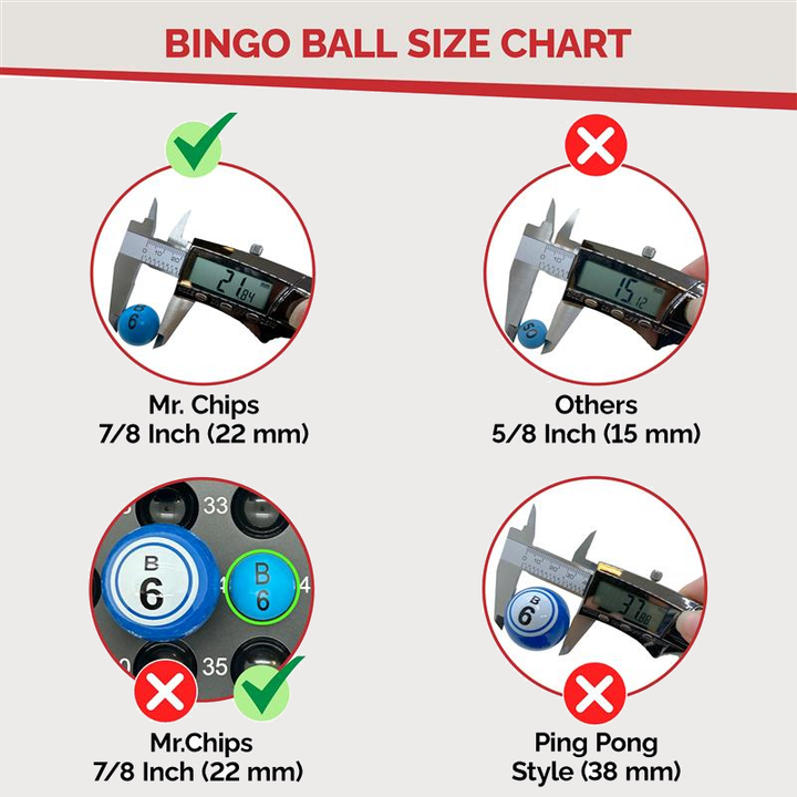 11 Inch Professional-Use Bingo Cage, Mysterious Black