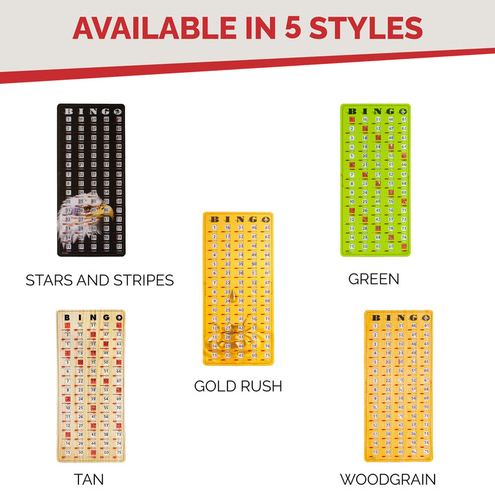 Shutter Card Masterboard - Gold Rush