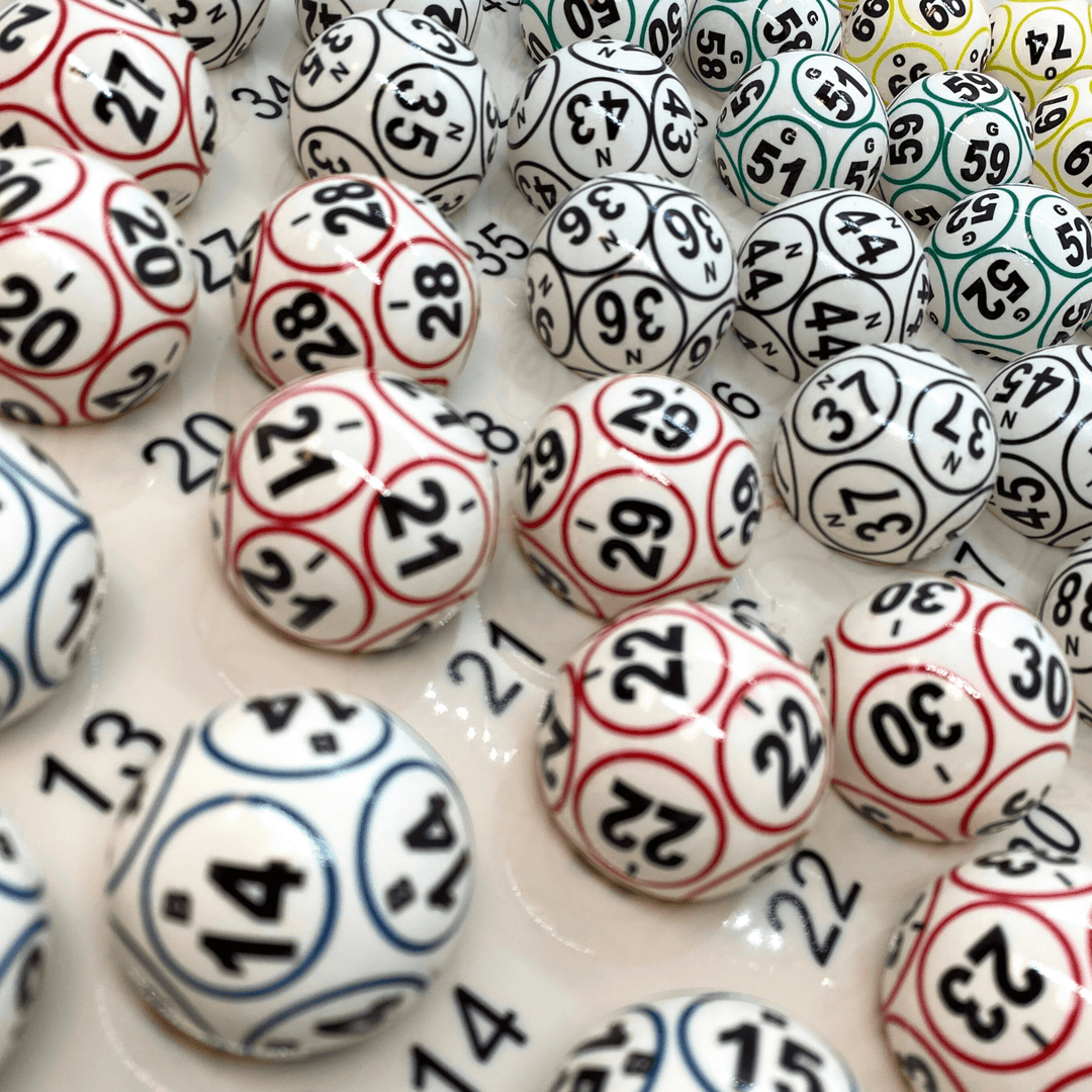 5-Color 12-Sided Coated Bingo Ball Set