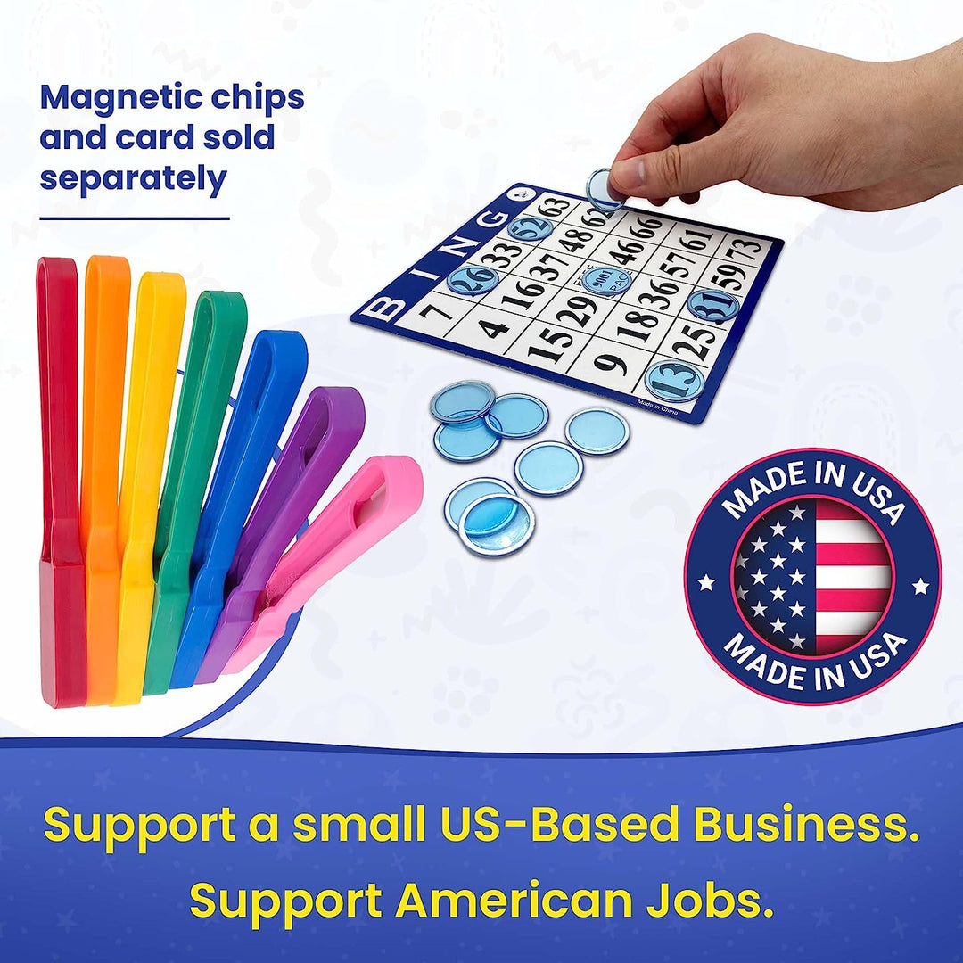 Magnetic Wands and Chip Bundles - 4 Pack, 5 Pack, 6 Pack, 7 Pack