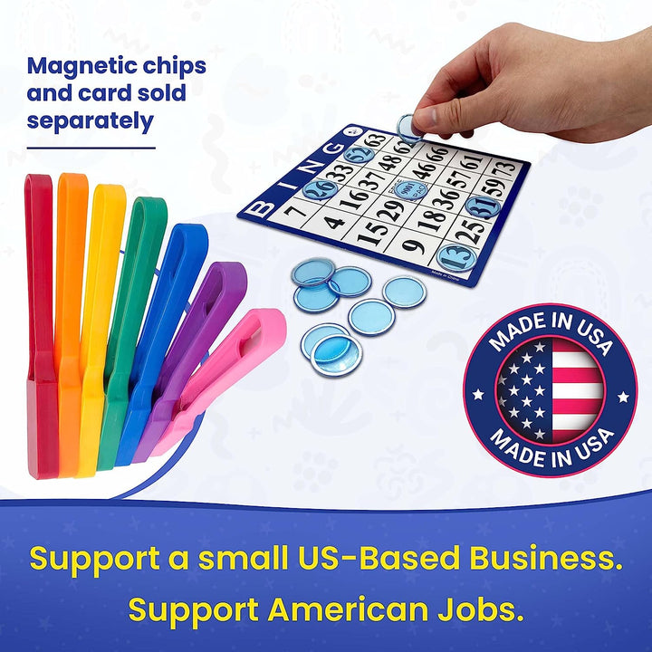 Magnetic Wands and Chip Bundles - 4 Pack, 5 Pack, 6 Pack, 7 Pack