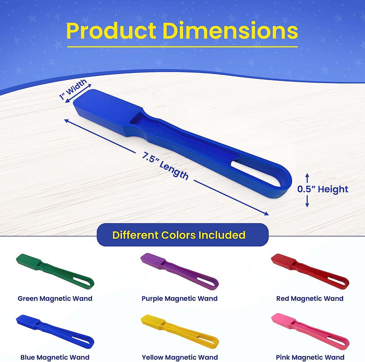 Magnetic Wands and Chip Bundles - 4 Pack, 5 Pack, 6 Pack, 7 Pack