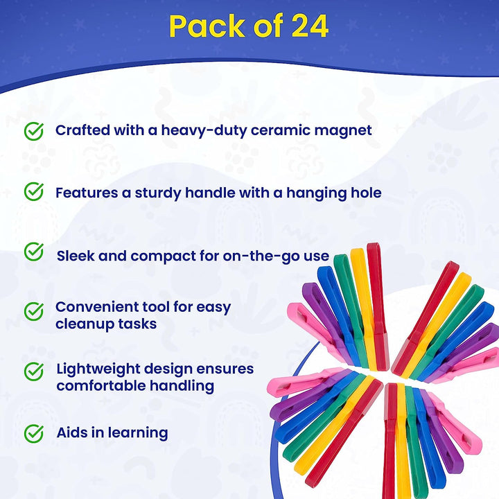 8" Magnetic Bingo Wand Set, 24 Pack