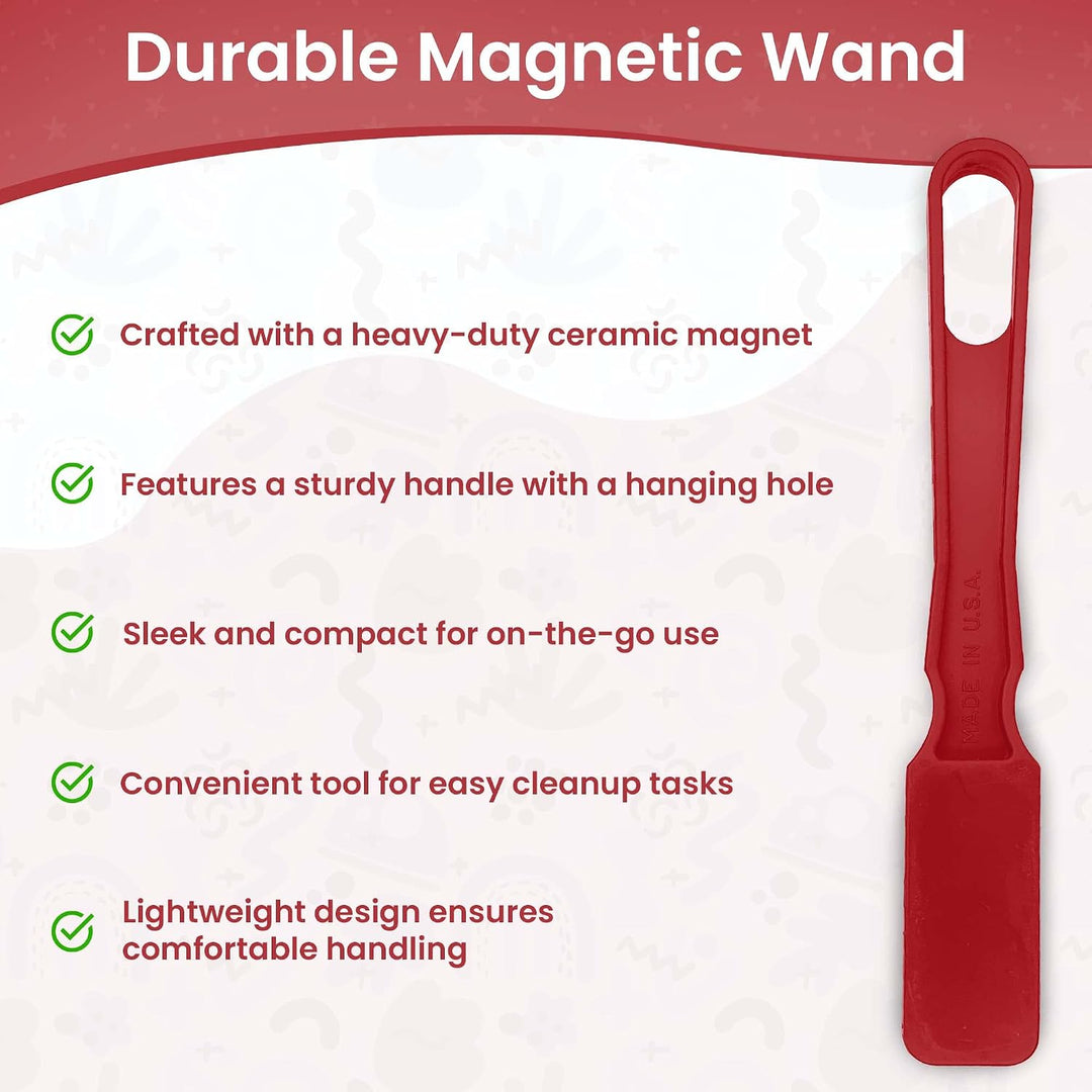 Magnetic Bingo Wand Blue – 1 Piece - Made in the USA – Ideal for Bingo, Science Experiments, Homeschool Accessories, Fridge Décor &amp; Sewing Supplies