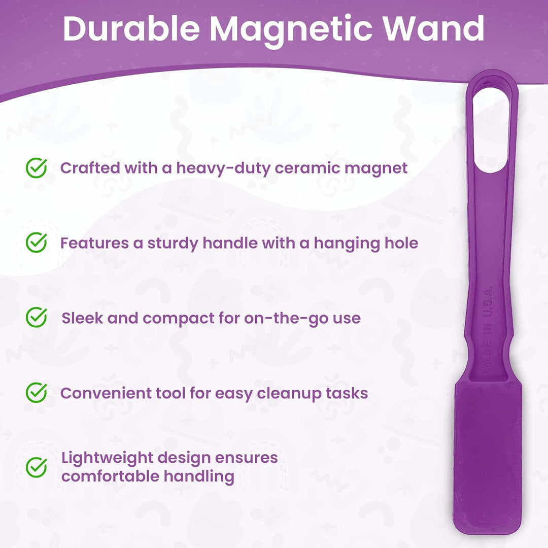 Magnetic Bingo Wand Blue – 1 Piece - Made in the USA – Ideal for Bingo, Science Experiments, Homeschool Accessories, Fridge Décor &amp; Sewing Supplies