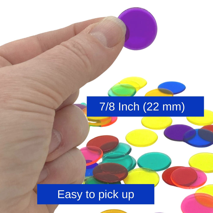 7/8 Inch Tiddlywinks in Mega Bulk (33,000 pcs)