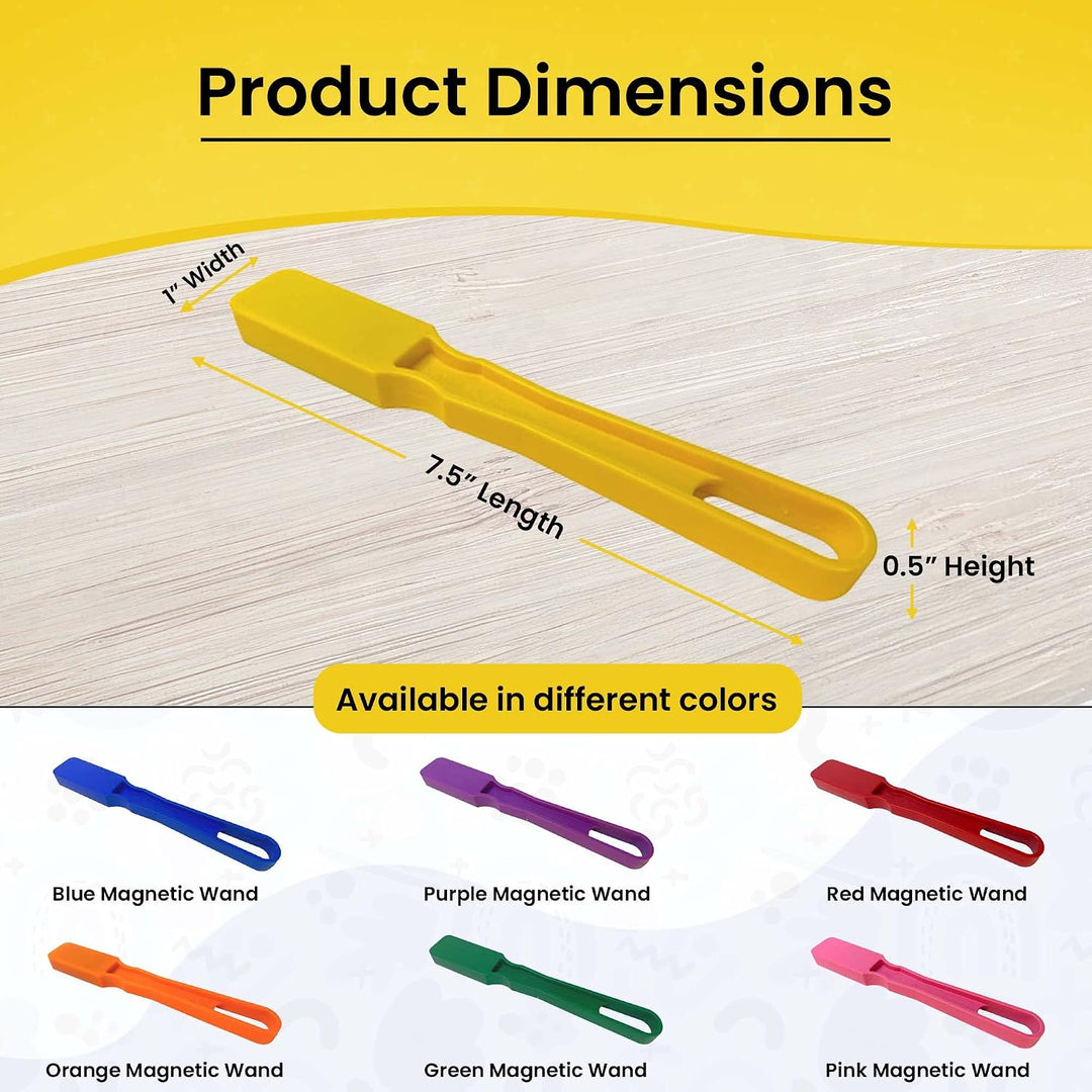 Magnetic Bingo Wand Blue – 1 Piece - Made in the USA – Ideal for Bingo, Science Experiments, Homeschool Accessories, Fridge Décor &amp; Sewing Supplies