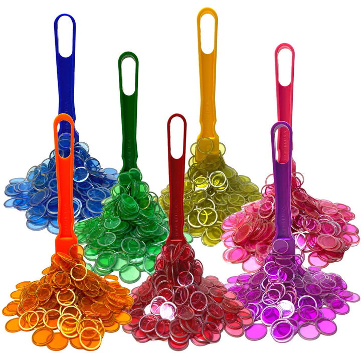 Magnetic Wands and Chip Bundles - 4 Pack, 5 Pack, 6 Pack, 7 Pack