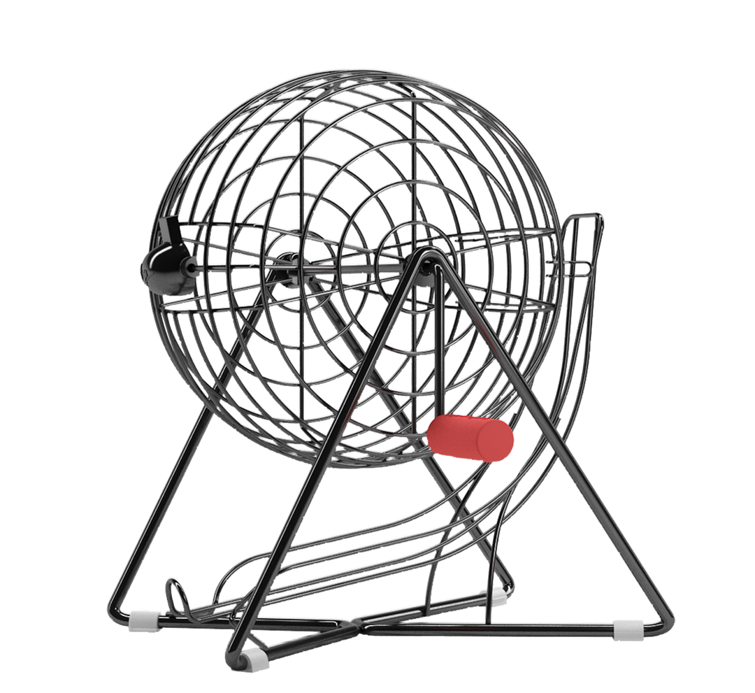 11 Inch Professional-Use Bingo Cage, Mysterious Black – Mr. Chips