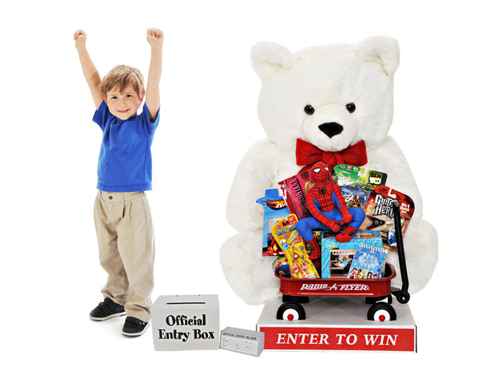 Bernie - the - Bear Holiday Basket