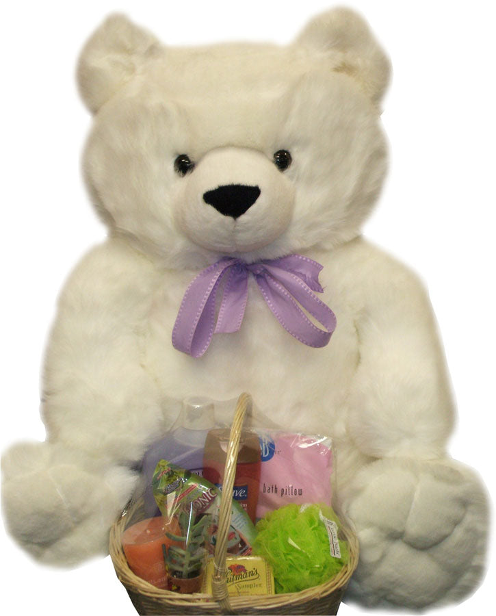 Bernie - the - Bear Holiday Basket