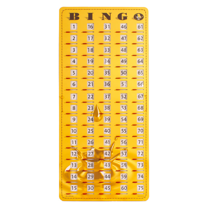 Shutter Card Masterboard - Gold Rush