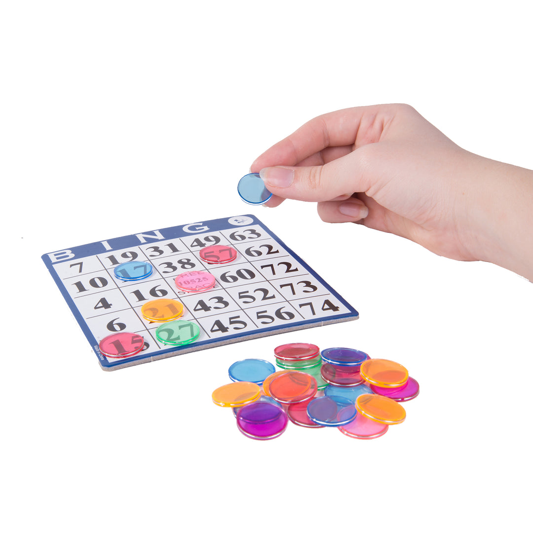 Blue Bingo Hard Cards - 18 Pack